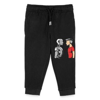 GPT Artificial Intelligence - Kids Organic Sweatpants by Stanley/Stella - black - Front