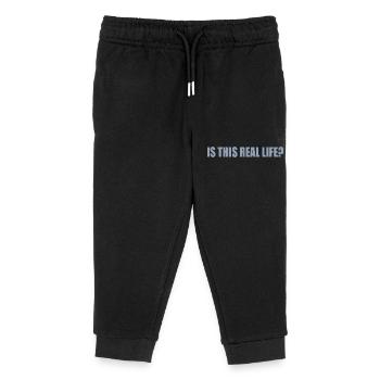 Is This Real Life? Ist das das echte Leben Gamer - Kinder Organic Jogginghose Mini Mover von Stanley/Stella - Schwarz - Vorne