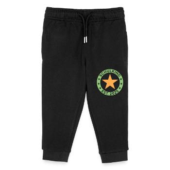 Schulkind 2025 Einschulung Schulanfang - Kinder Organic Jogginghose Mini Mover von Stanley/Stella - Schwarz - Vorne