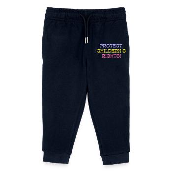 die Rechte von Kindern zu schützen - Kinder Organic Jogginghose Mini Mover von Stanley/Stella - Navy - Vorne