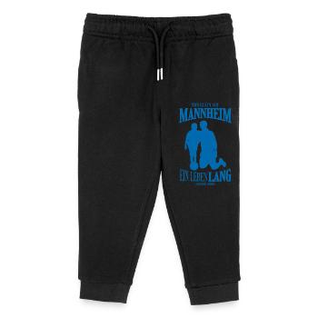 Mannheim Football Family Gift - Kids Organic Sweatpants by Stanley/Stella - black - Front