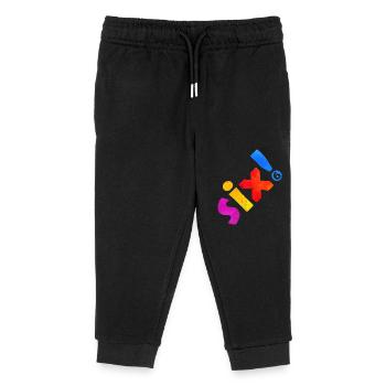 SIX 6 YEARS 6TH BIRTHDAY - Kids Organic Sweatpants by Stanley/Stella - black - Front