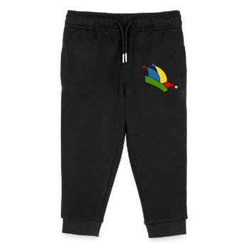 Fool's Cap - Kids Organic Sweatpants by Stanley/Stella - black - Front