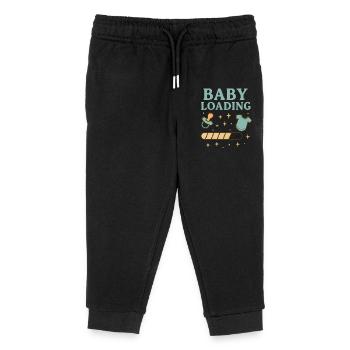 Baby loading - Kids Organic Sweatpants by Stanley/Stella - black - Front