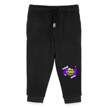 Tennis - Kids Organic Sweatpants by Stanley/Stella - black - Front