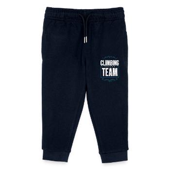 Climbing Crew - Kinder Organic Jogginghose Mini Mover von Stanley/Stella - Navy - Vorne
