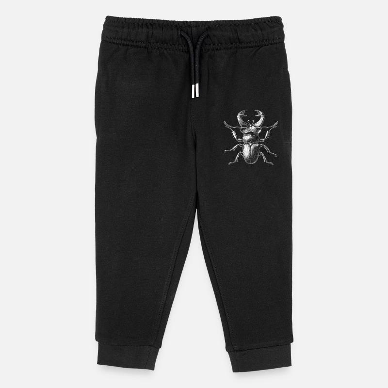 Stag - Kids Organic Sweatpants by Stanley/Stella - black