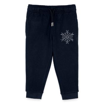 Mandala Lines Abstract Shape Pattern - Pantalon de jogging enfant bio Stanley/Stella - marine - Devant