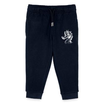 Mignon Enfants Hippocampe Crayon Dessin Brut - Pantalon de jogging enfant bio Stanley/Stella - marine - Devant