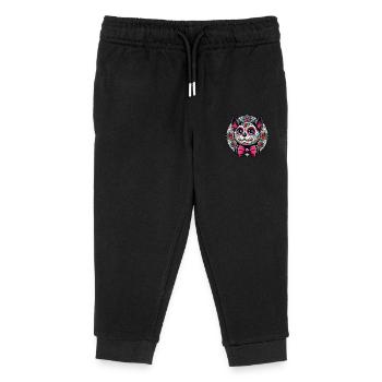 Sugar Skull Gift - Kids Organic Sweatpants by Stanley/Stella - black - Front