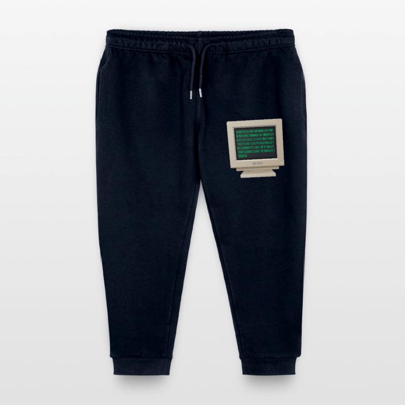 CRT - Binary Code Kids Organic Sweatpants by Stanley/Stella