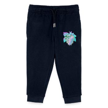 Framboise psychédélique coulante - Pantalon de jogging enfant bio Stanley/Stella - marine - Devant