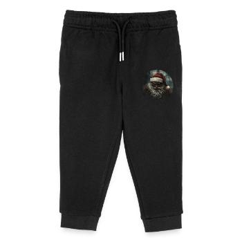 Dark Santa: The mysterious Christmas! - Kids Organic Sweatpants by Stanley/Stella - black - Front