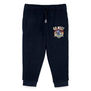 North Dakota Go west - Kids Organic Sweatpants by Stanley/Stella - navy - Front