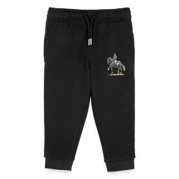 Totilas au trot puissant - Pantalon de jogging enfant bio Stanley/Stella - noir - Devant