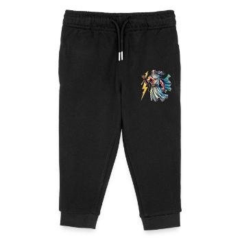 Zeus Comic - Kids Organic Sweatpants by Stanley/Stella - black - Front