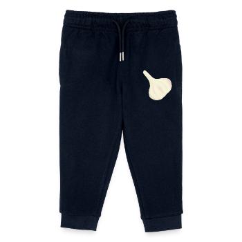 Tête d’ail - Pantalon de jogging enfant bio Stanley/Stella - marine - Devant