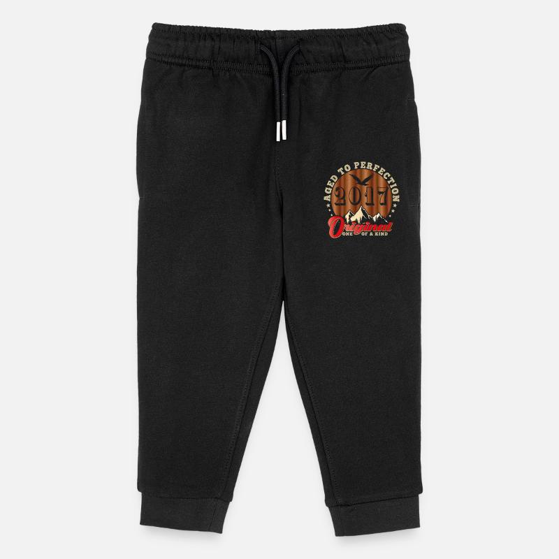 Anniversaire emblématique de 2017 - Pantalon de jogging enfant bio Stanley/Stella - noir