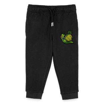 Zombiefruitcrawler - Kinder Organic Jogginghose Mini Mover von Stanley/Stella - Schwarz - Vorne