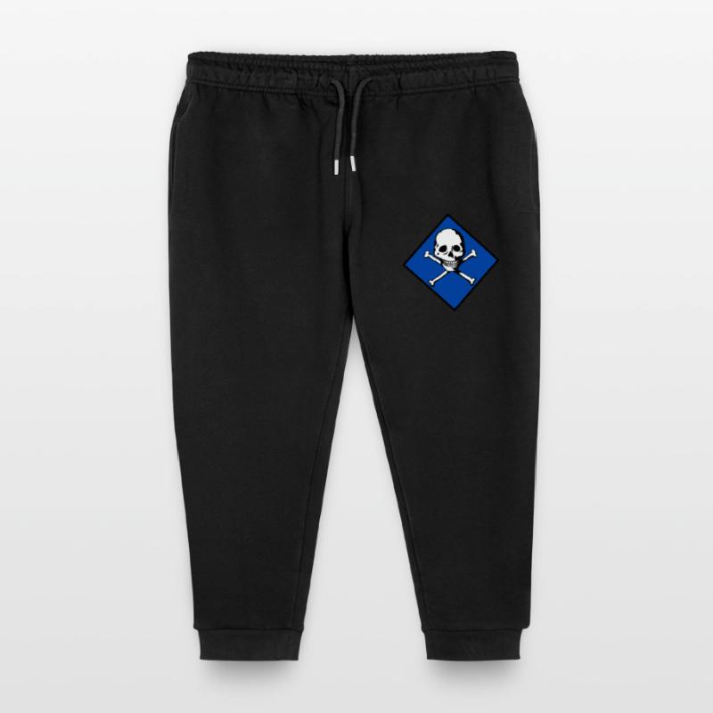 Skull and bones Kids Organic Sweatpants by Stanley/Stella