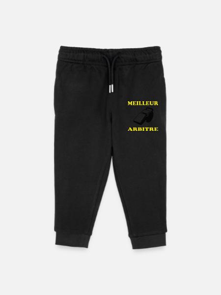 Bester Schiedsrichter - Kinder Organic Jogginghose Mini Mover von Stanley/Stella - Schwarz