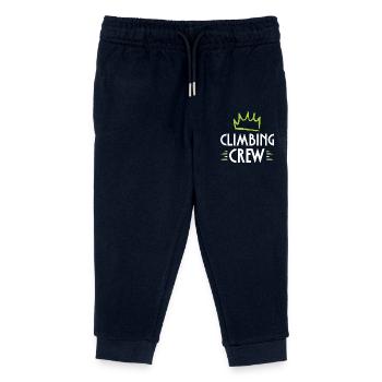 Climbing Crew - Kinder Organic Jogginghose Mini Mover von Stanley/Stella - Navy - Vorne
