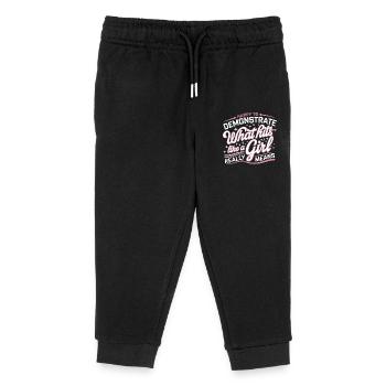 Strength and self-confidence in karate - Kids Organic Sweatpants by Stanley/Stella - black - Front
