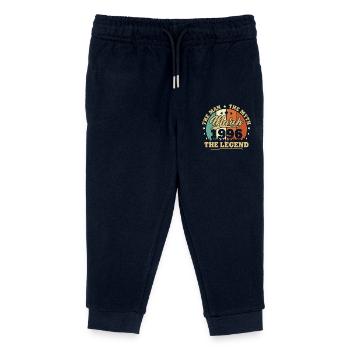 March 1996, 27 years Birthday Man woman - Kids Organic Sweatpants by Stanley/Stella - navy - Front