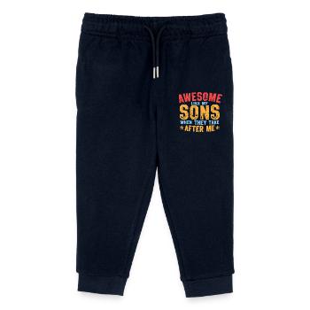 GESCHENK FÜR PAPA - Kinder Organic Jogginghose Mini Mover von Stanley/Stella - Navy - Vorne