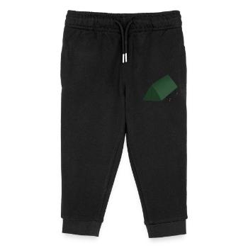 Grünes Zelt - Kinder Organic Jogginghose Mini Mover von Stanley/Stella - Schwarz - Vorne