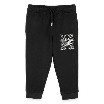 Mouette Seagulls Maritime - Pantalon de jogging enfant bio Stanley/Stella - noir - Devant