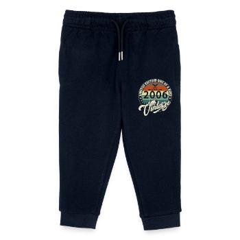 Jahrgang 2006 Best of 2006 - 19 Jahre alter Geburtstag - Kinder Organic Jogginghose Mini Mover von Stanley/Stella - Navy - Vorne