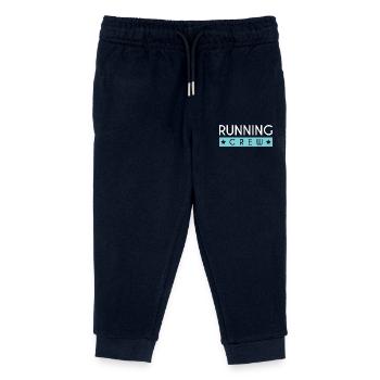 Running Crew - Kinder Organic Jogginghose Mini Mover von Stanley/Stella - Navy - Vorne