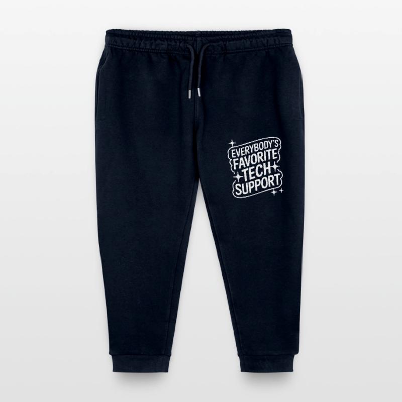 Technischer Support Computerfreak Nerd Kinder Organic Jogginghose Mini Mover von Stanley/Stella