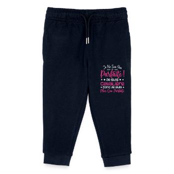 A more than perfect rider, a dream job - Kids Organic Sweatpants by Stanley/Stella - navy - Front