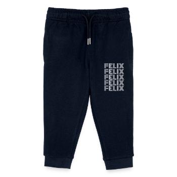 Felix - Pantalon de jogging enfant bio Stanley/Stella - marine - Devant