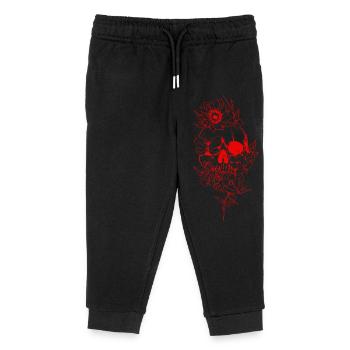 Schädel der Gesetzlosen Autobahn-Gangs Tod von Bikern - Kinder Organic Jogginghose Mini Mover von Stanley/Stella - Schwarz - Vorne