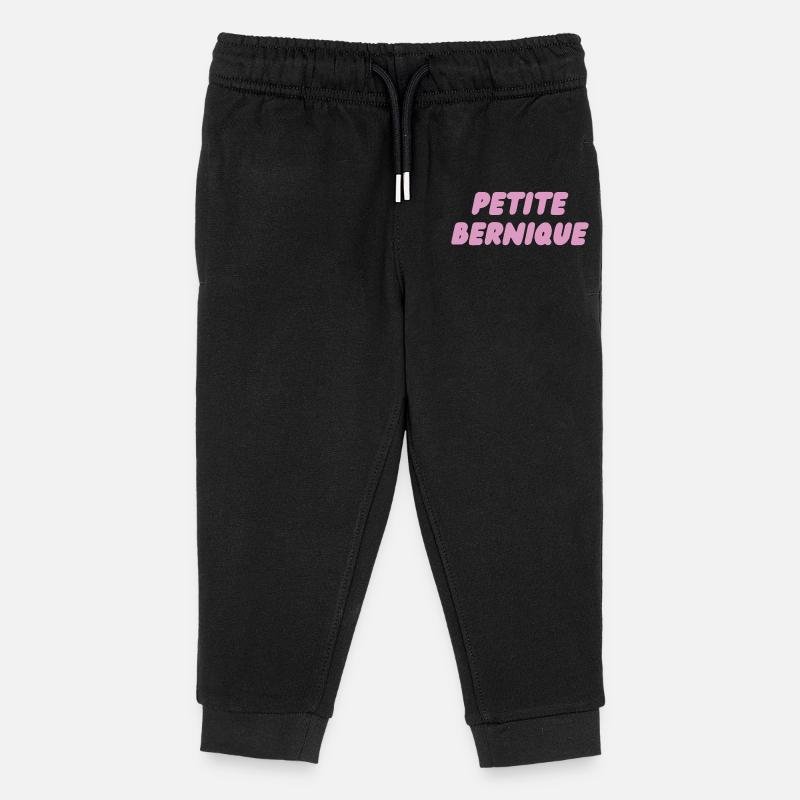 Petite Bernique - Pantalon de jogging enfant bio Stanley/Stella - noir