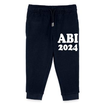 Abi 2024 - Kinder Organic Jogginghose Mini Mover von Stanley/Stella - Navy - Vorne