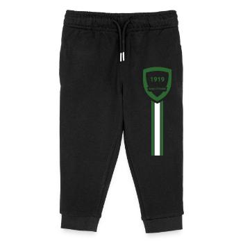 Saint Etienne football club - Pantalon de jogging enfant bio Stanley/Stella - noir - Devant
