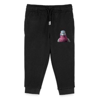 Colombe - Pantalon de jogging enfant bio Stanley/Stella - noir - Devant