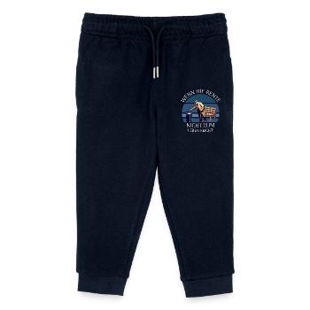 Rentner - Kinder Organic Jogginghose Mini Mover von Stanley/Stella - Navy - Vorne