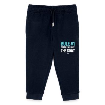 Sailing Sailing Ship Boat Ship Sailing Trip Water - Kids Organic Sweatpants by Stanley/Stella - navy - Front