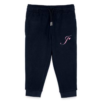 Monogramm J Herz Ranke - Kinder Organic Jogginghose Mini Mover von Stanley/Stella - Navy - Vorne
