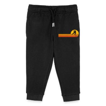 Eishockey Sunrise hockey eishockeyspieler - Kinder Organic Jogginghose Mini Mover von Stanley/Stella - Schwarz - Vorne