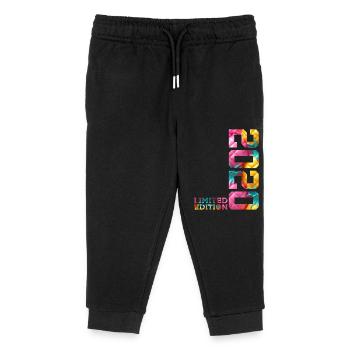 6. GEBURTSTAG LIMITED EDITION 2020 - Kinder Organic Jogginghose Mini Mover von Stanley/Stella - Schwarz - Vorne