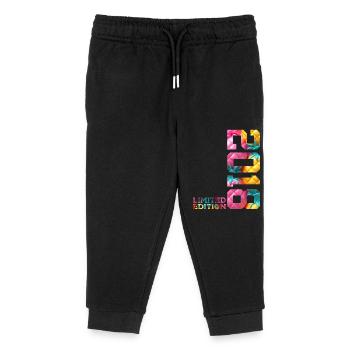 8. GEBURTSTAG LIMITED EDITION 2018 - Kinder Organic Jogginghose Mini Mover von Stanley/Stella - Schwarz - Vorne