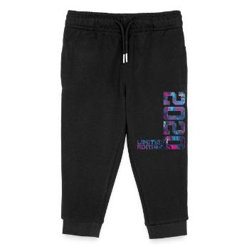 6. GEBURTSTAG LIMITED EDITION 2020 - Kinder Organic Jogginghose Mini Mover von Stanley/Stella - Schwarz - Vorne