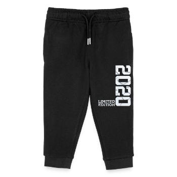 6. GEBURTSTAG LIMITED EDITION 2020 - Kinder Organic Jogginghose Mini Mover von Stanley/Stella - Schwarz - Vorne