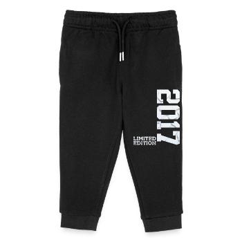9TH BIRTHDAY LIMITED EDITION 2017 - Kids Organic Sweatpants by Stanley/Stella - black - Front